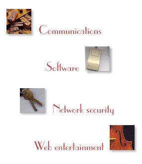 Communications, Software, Network security, Web entertainment